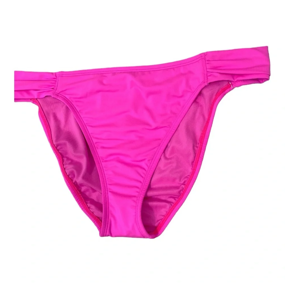 Lilly Pulitzer Clancy Swim Bikini Bottom Plumeria Pink Sz 14